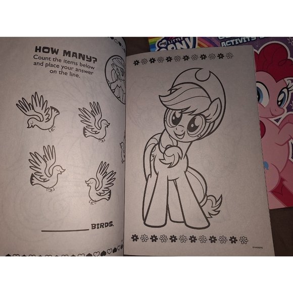 My Little Pony Scented Poster & Stickers And Jumbo Coloring & Activity Book - Picture 7 of 8